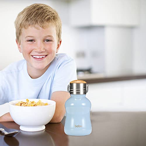 Mini Vacuum Insulated Water Bottle With Bamboo Lid
