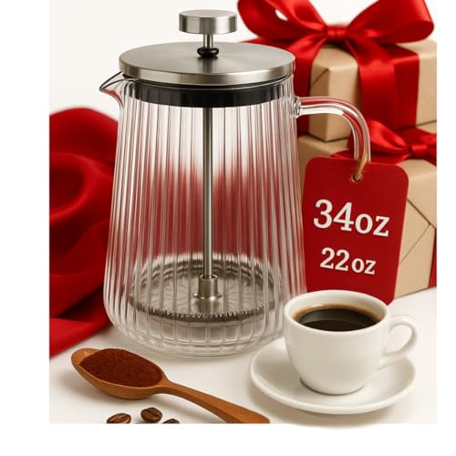 Glass French Press Coffee Maker