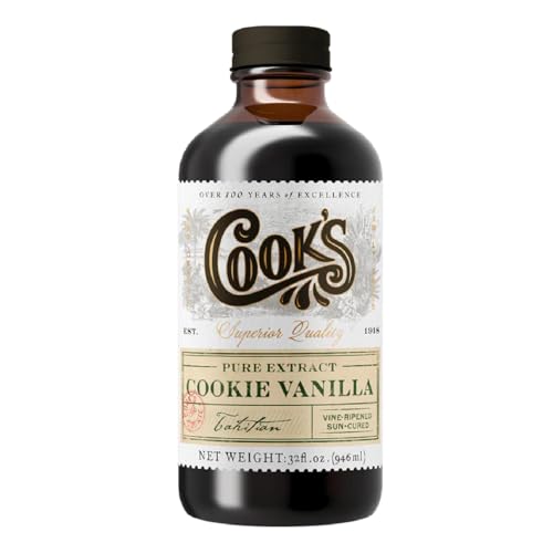 Pure Cookie Vanilla Extract for Cakes & Cookies (32 Fl Oz)