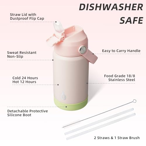12oz Insulated Water Bottle