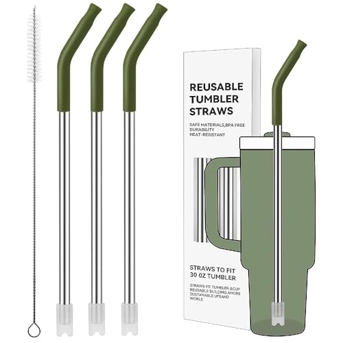 Straight Metal Straws for Stanley 30oz