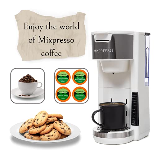 White Single Serve Coffee Brewer K
