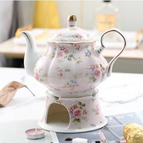 floral porcelain coffee cups set for 6 people