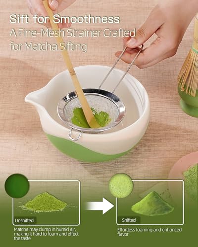 Premium Matcha Whisk Set (6 Count)