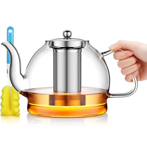 1800ml Glass Teapot with Infuser