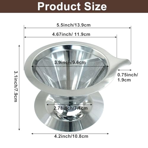 Pour Over Coffee Dripper