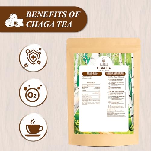 Chaga Tea Bags 100 Count