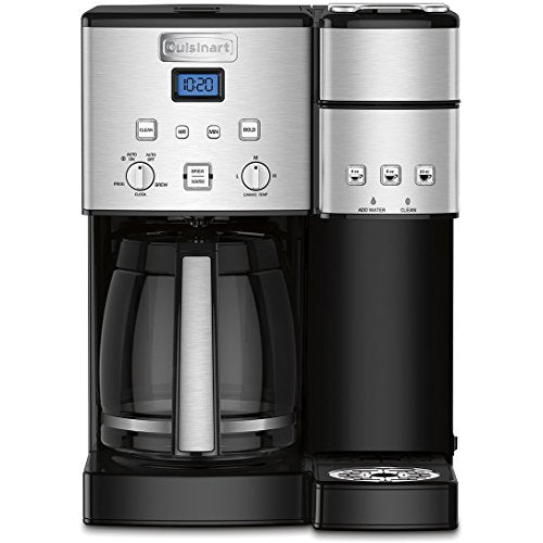 Single Serve + 12 Cup Coffee Maker