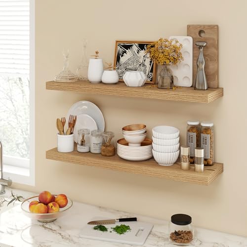 36 Inch Floating Shelves (2 Count)