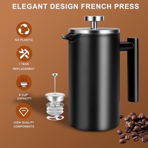 34 OZ Large French Press
