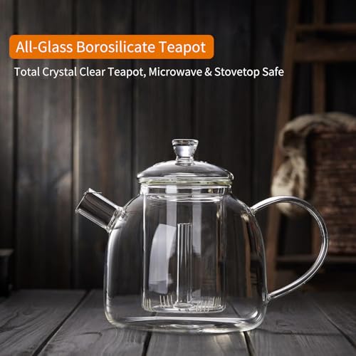 68OZ Glass Teapot
