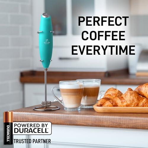 Powerful Milk Frother Wand With Duracell Batteries