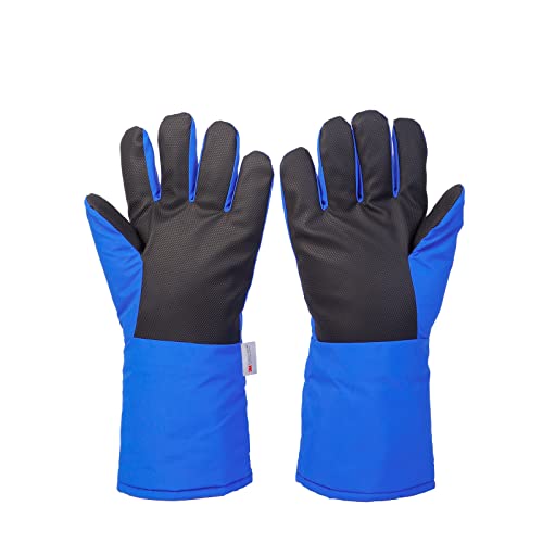 Cryogenic Gloves Low Temperature LN2 Liquid Nitrogen Protective Gloves Cold Storage Safety Frozen Gloves