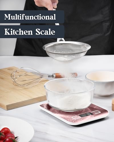 Food Scale Digital Kitchen Scale with Grams & Ounces Units