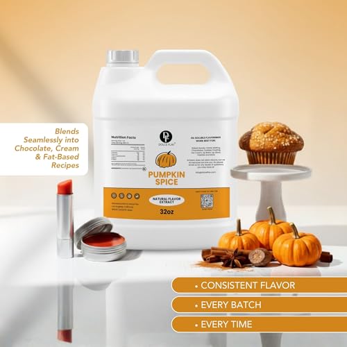Pumpkin Spice Flavoring Oil 32 oz (32 Fl Oz)