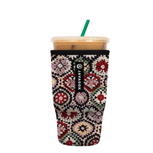 JavaSok Iced Coffee & Cold Soda Insulated Neoprene Cup Sleeve