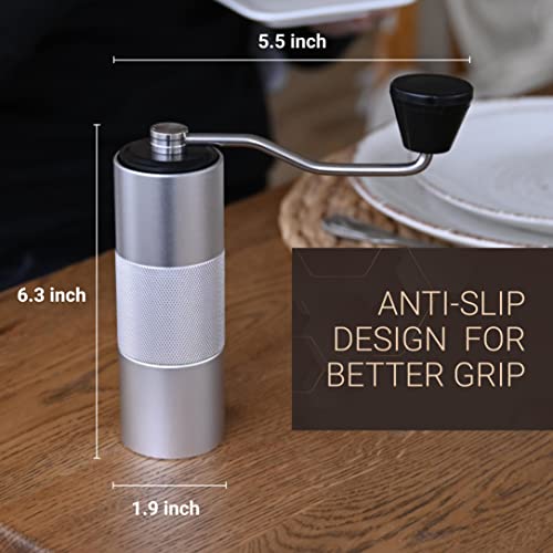 Premium Manual Coffee Grinder for Espresso