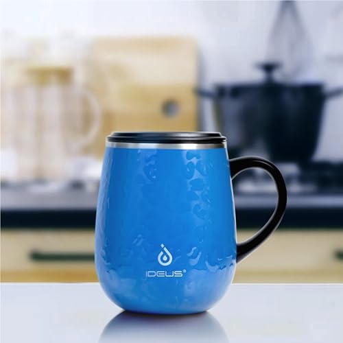 16 oz Insulated Coffee Mug with Lid and Handle