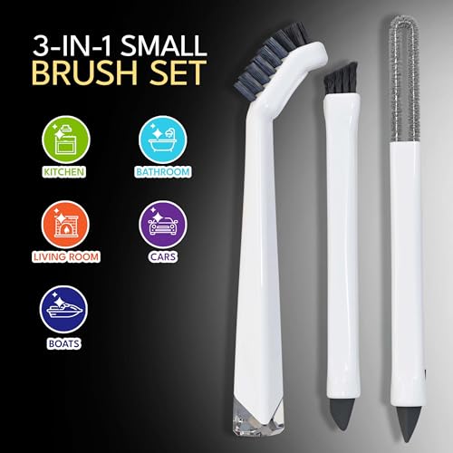 Small Cleaning Brush Set 3pcs