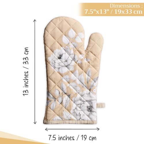 Maison d'Hermine Oven Gloves 100% Cotton Oven Mitt
