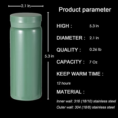 Mini Thermos Cute Water Bottle