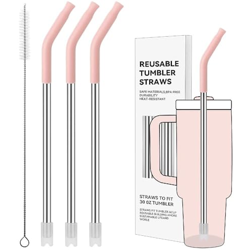 Straight Metal Straws for Stanley 30oz