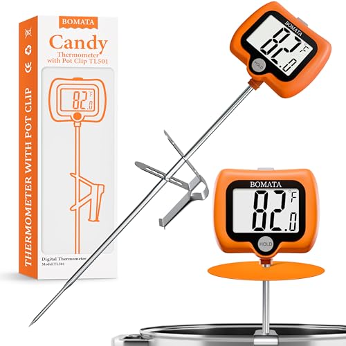 Digital Candy Thermometer with Pot Clip