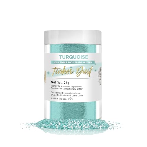 Turquoise Edible Glitter
