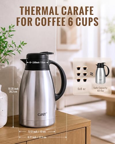 Thermal Coffee Carafe 51 Oz