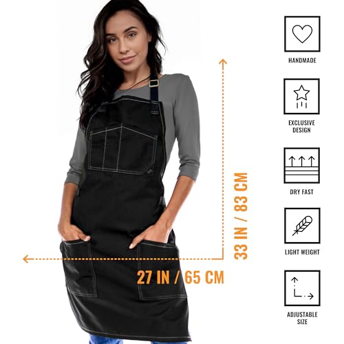 Chef Apron Smart Pockets