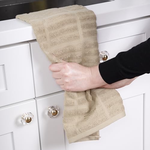 Solid & Coordinate Kitchen Towels (4 Count)