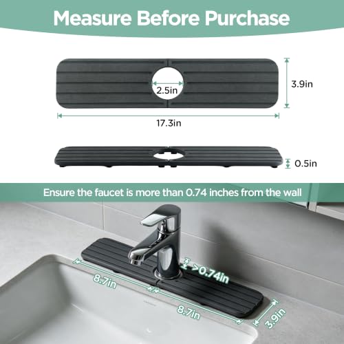 Faucet Mat for Kitchen Sink