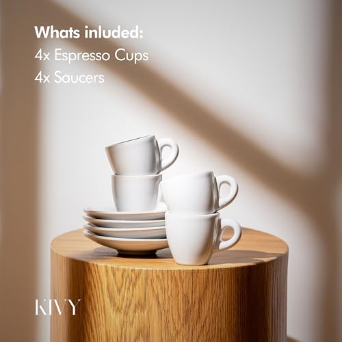 Stoneware Espresso Cups (4 Count)