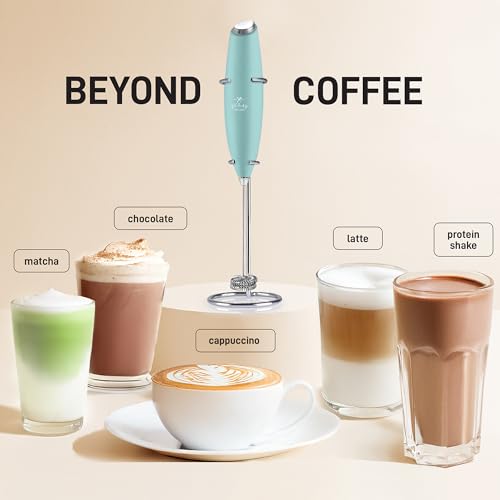 Powerful Milk Frother Wand With Duracell Batteries
