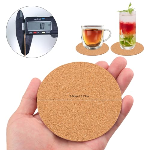 500 PCS 3.74 Inch Round Self (500 Count)