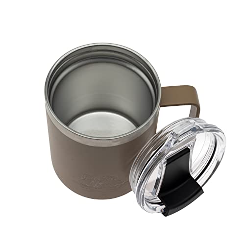 12 oz Insulated Coffee Mug with Handle & Lid