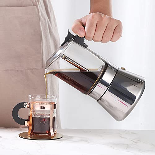 SIXAQUAE Induction Moka Pot