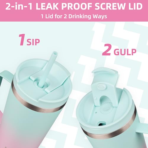 26oz Insulated Tumbler with Handle