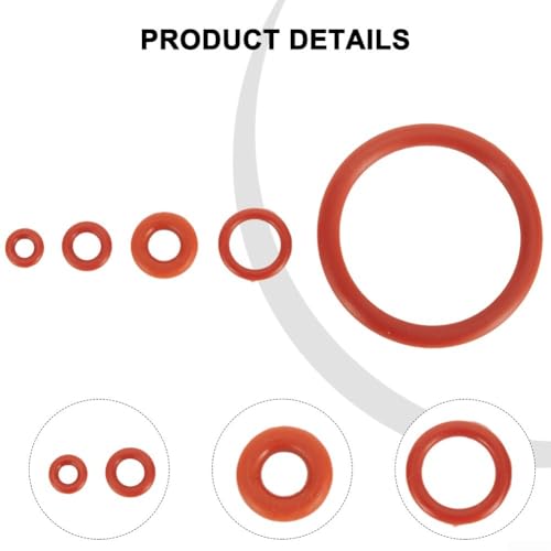 Silicone O Ring Seal Gasket Set for Coffee Machine Maintenance