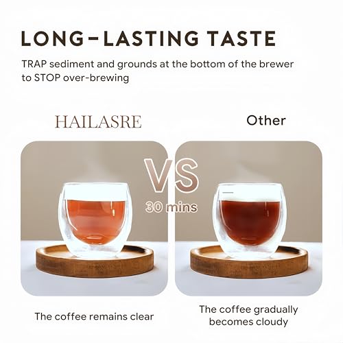 Portable Travel French Press Coffee Maker 12oz Portable French Coffee Maker and Tea Maker Double Walled Stainless Steel Vacuum Insulated Coffee Mug Great for Camping and Traveling