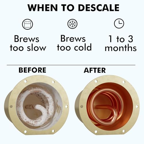 10 Uses DeLonghi Compatible Descaling Solution (33.8 Fl Oz)