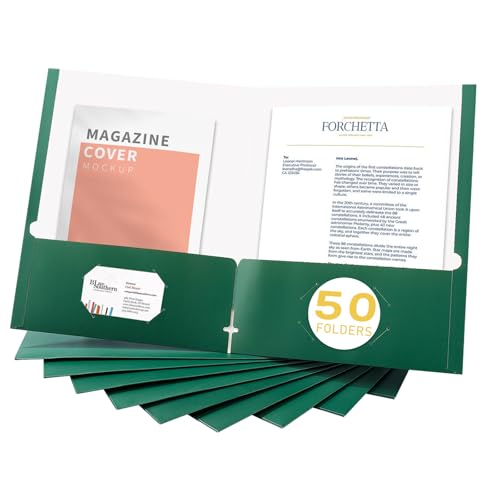 File folders with Pockets (50 Count)