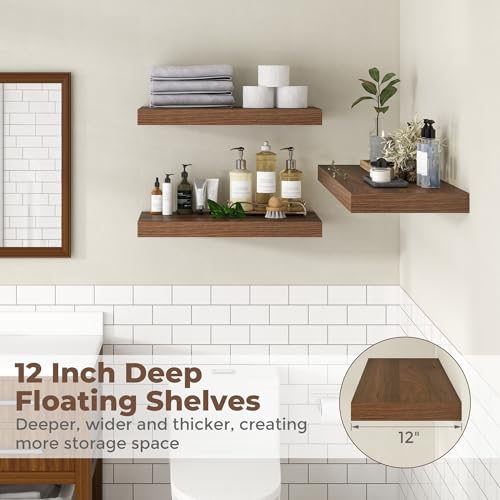 55 Inch Fireplace Mantel Shelf (2 Count)