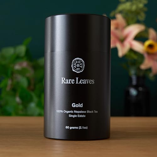 August Uncommon Rare Leaves Gold Nepalese Black Tea (2.1 Ounce)