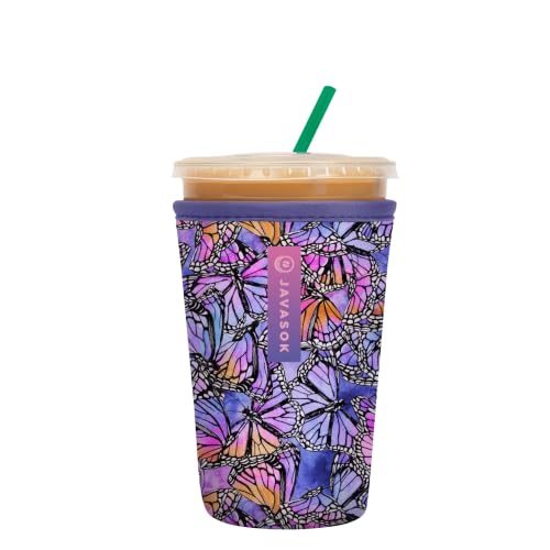 JavaSok Iced Coffee & Cold Soda Insulated Neoprene Cup Sleeve