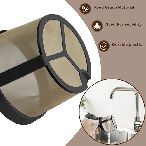 2Pcs Reusable Coffee Basket for Ninja Coffee Maker (2 Count)