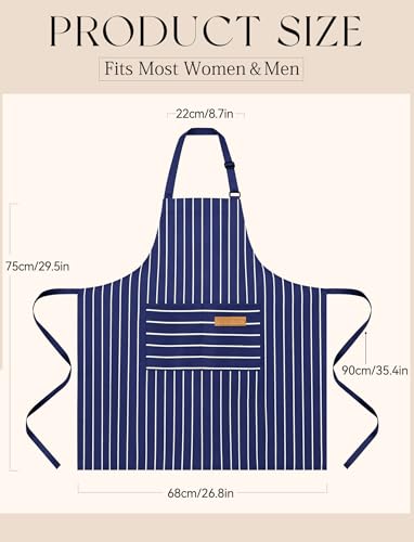 2 Pack Kitchen Cooking Aprons (2 Count)