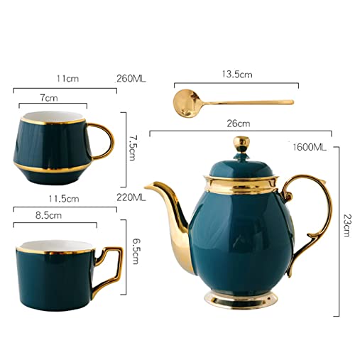 Tea Cups and Tray Set of 14 Pieces