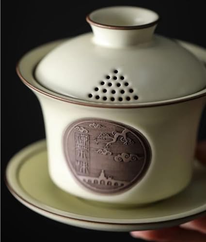 Tea Sets Teaware Set Gift Box Ruyao Ceramics Household Kung Fu Teaware Set Tea Pot Tea Cup Tea Plate Travel Tea Set Teapot