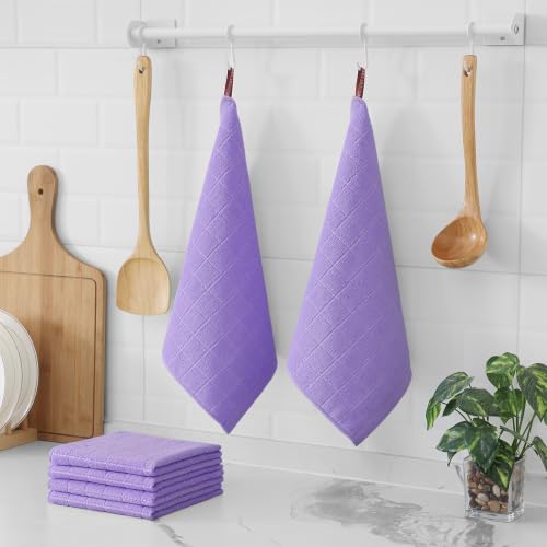 100% Cotton Terry Kitchen Dish Cloths (8 Count)